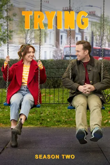 Poster for the TV series "Trying" #1251857