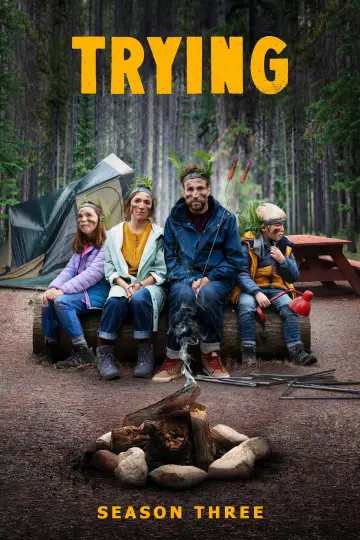 Poster for the TV series "Trying" #1251865