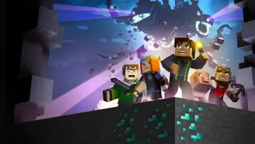 Backdrop for the TV series "Minecraft: Story Mode" #1853800