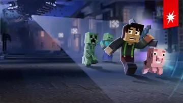 Backdrop for the TV series "Minecraft: Story Mode" #1853802