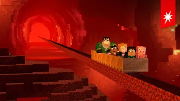 Backdrop for the TV series "Minecraft: Story Mode" #1853814