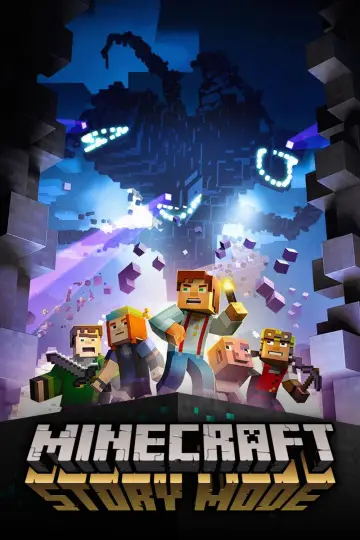 Poster for the TV series "Minecraft: Story Mode" #1853825
