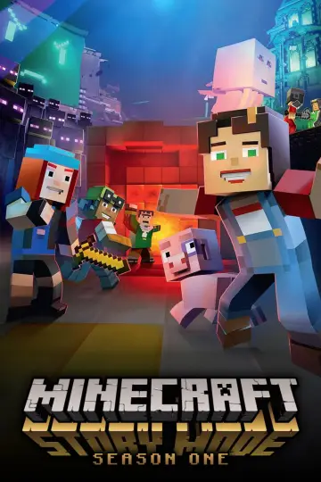 Poster for the TV series "Minecraft: Story Mode" #1853828