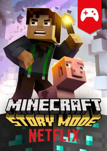 Poster for the TV series "Minecraft: Story Mode" #1854950