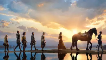 Backdrop for the TV series "The Letter for the King" #1469758