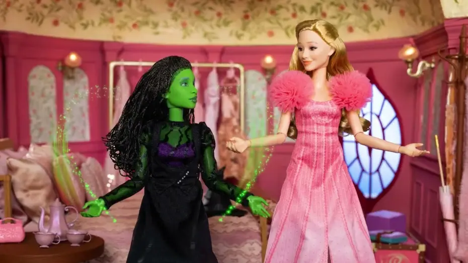 Watch film Wicked | “Popular” Stop Motion Music Video ft. Glinda & Elphaba dolls