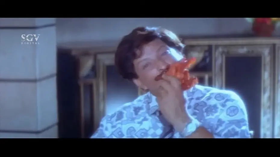 Watch film Mojugara Sogasugara | Vishnuvardhan Having Non-Veg Meal at Fiance Home | Mojugara Sogasugara Kannada Movie Part-5