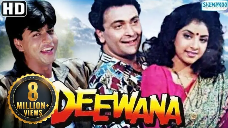 Watch film Deewana | Deewana (HD)- Hindi Full Movie in 15mins - Shah Rukh Khan - Rishi Kapoor - Divya Bharti