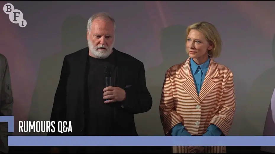 Watch film Rumours | Cate Blanchett, Guy Maddin and the cast of Rumours | BFI London Film Festival 2024