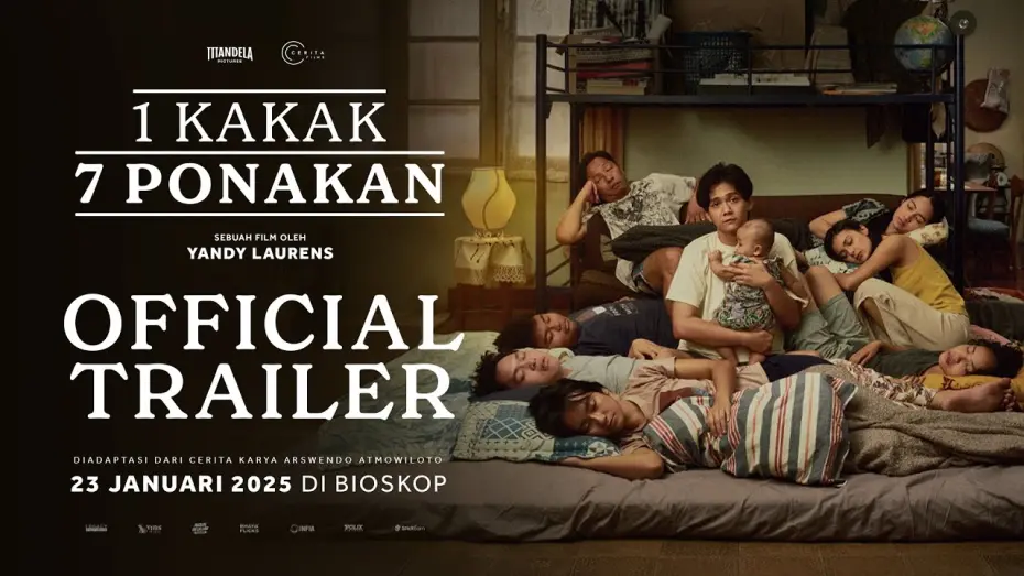 Watch film A Brother and 7 Siblings | OFFICIAL TRAILER - 1 KAKAK 7 PONAKAN | TAYANG MULAI 23 JANUARI 2025 DI BIOSKOP