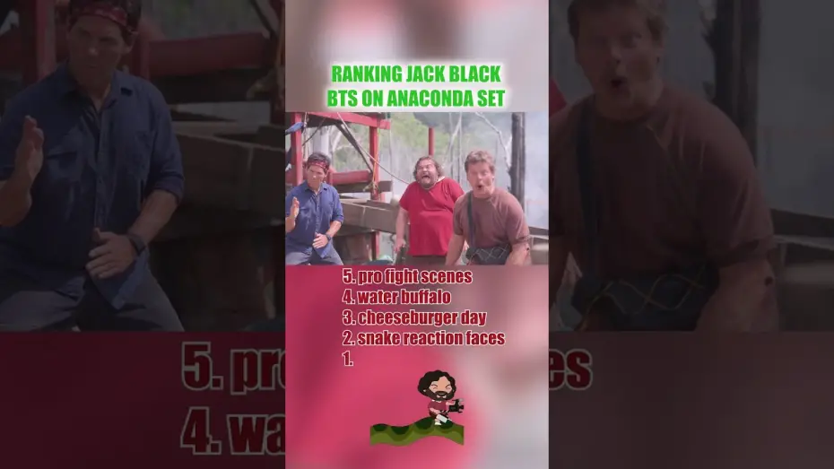 Watch film Anaconda | Ranking Jack Black BTS