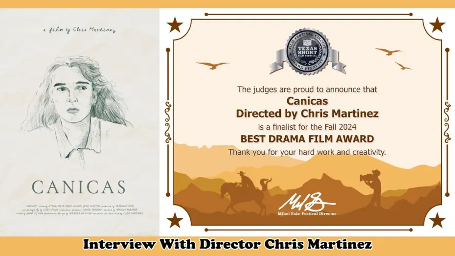 Watch film Canicas | Interview with Director Chris Martinez. Canicas Short Film