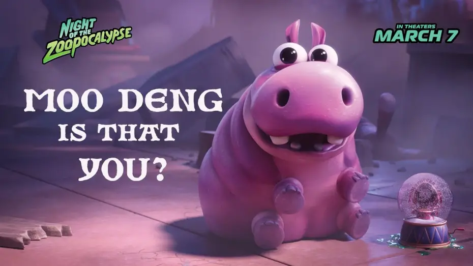 Watch film Night of the Zoopocalypse | Poot the Pygmy Hippo vs. the Zoopocalypse?! | Moo Deng Song
