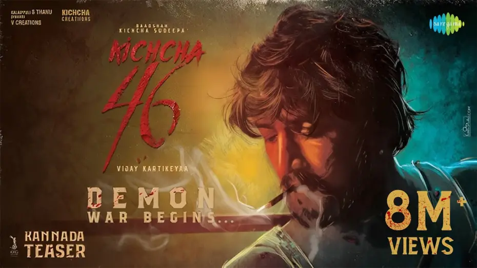 Watch film MAX | K46 - Demon War Begins Promo | Baadshah Kichcha Sudeep | Vijay Kartikeyaa | B Ajaneesh Loknath