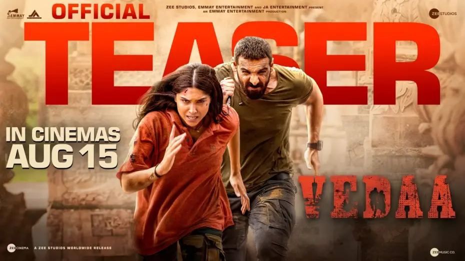 Watch film Vedaa | Vedaa I Official Teaser I In Cinemas 12th July | John Abraham I Sharvari I Abhishek B | Nikkhil A