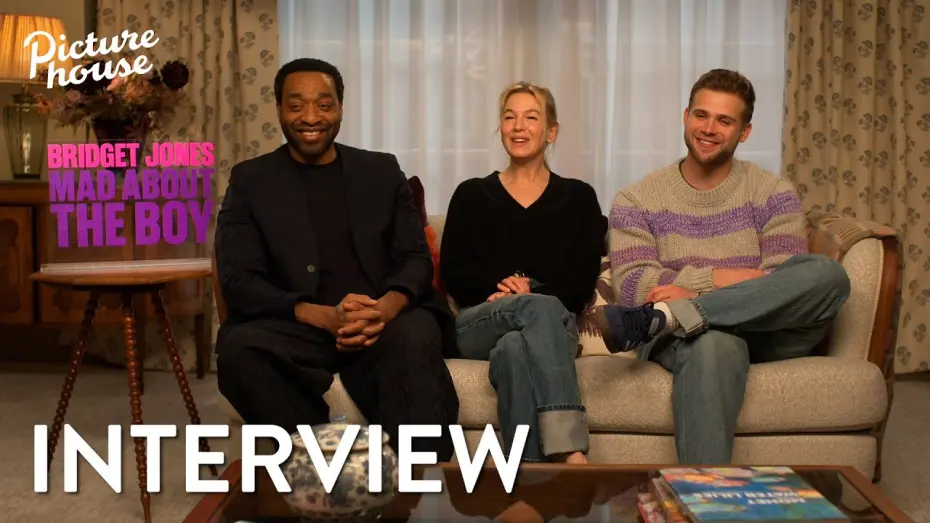 Watch film Bridget Jones: Mad About the Boy | Interview with Renée Zellweger, Chiwetel Ejiofor, Leo Woodall