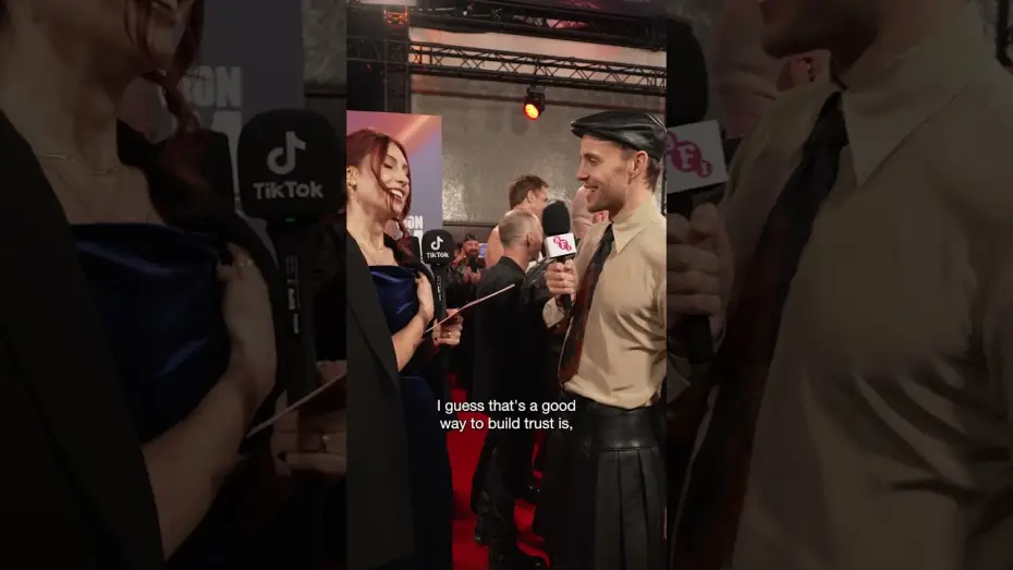 Watch film Pillion | Alexander Skarsgård and Harry Lighton on building trust and chemistry on Pillion