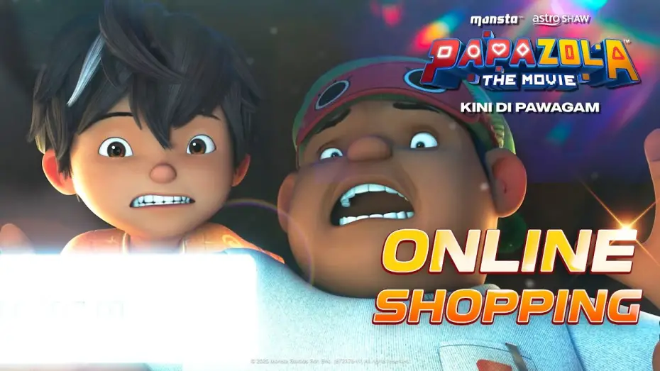 Watch film Papa Zola: The Movie | BoBoiBoy & Gopal Online Shopping | Papa Zola The Movie (Deleted Scene)