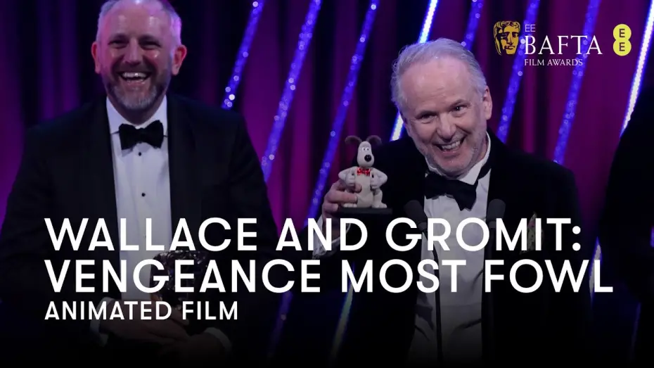 Watch film Wallace & Gromit: Vengeance Most Fowl | Wallace and Gromit: Vengeance Most Fowl wins Animated Film at the 2025 BAFTA Film Awards | BAFTA