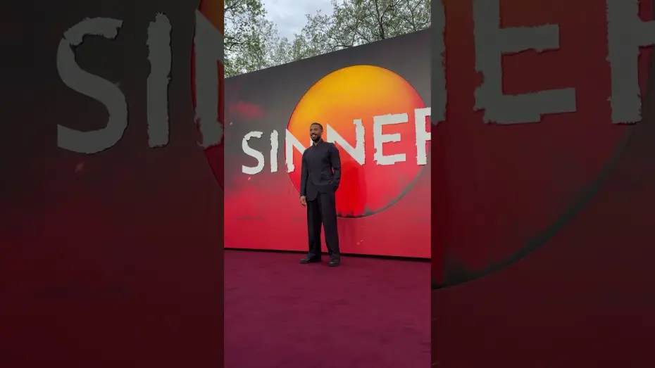 Watch film Sinners | Michael B. Jordan at the #SinnersMovie European Premiere in London