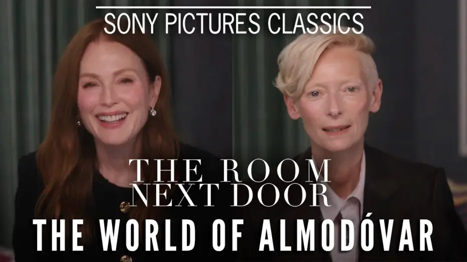 Watch film The Room Next Door | Julianne Moore and Tilda Swinton Enter The World of Almodóvar