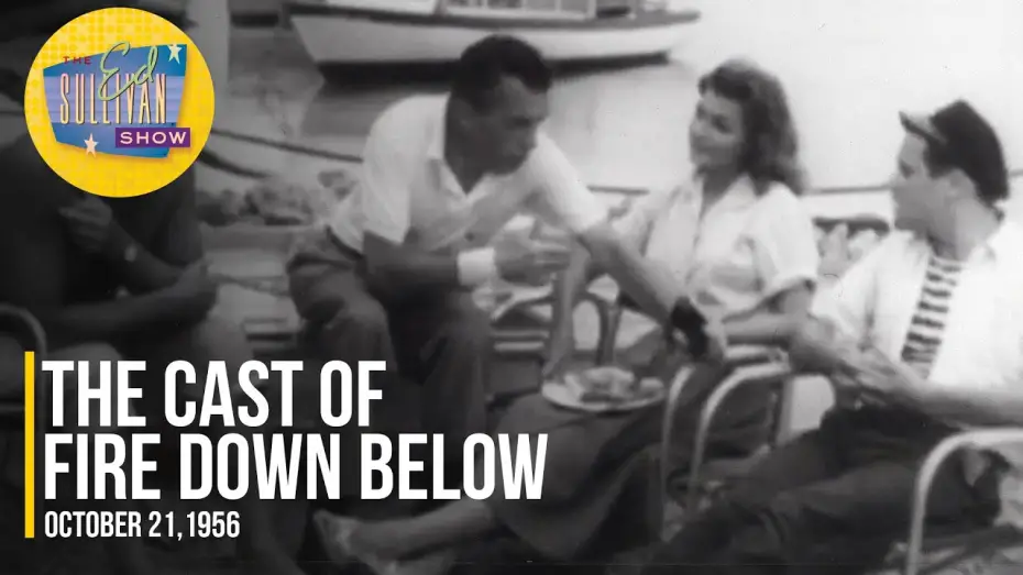 Watch film Fire Down Below | Rita Hayworth, Robert Mitchum, Jack Lemmon, Robert Parrish On The Set Of "Fire Down Below"