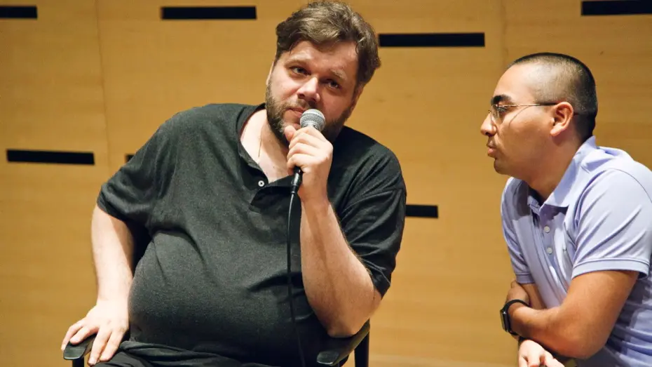 Watch film The Tribe | Film Society Talks - Myroslav Slaboshpytskiy, Yana Novikova