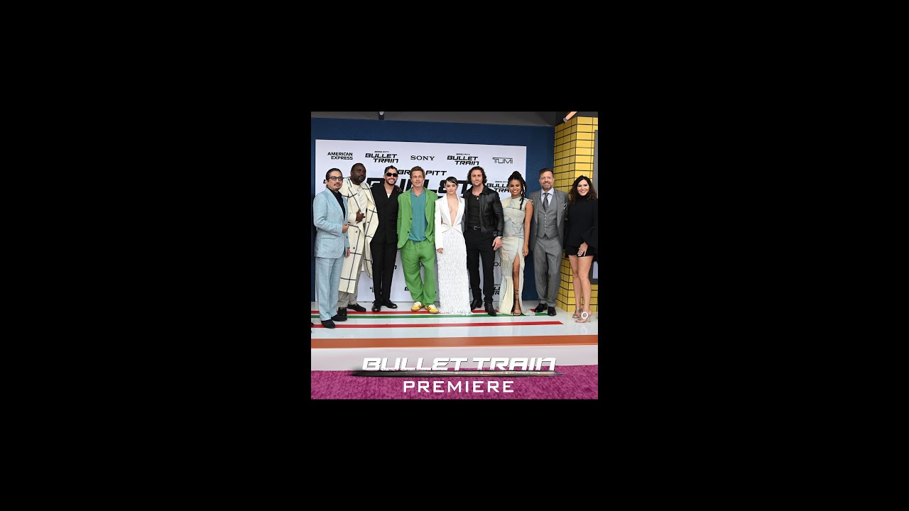 Watch film Bullet Train | Brad Pitt and the Cast at the World Premiere