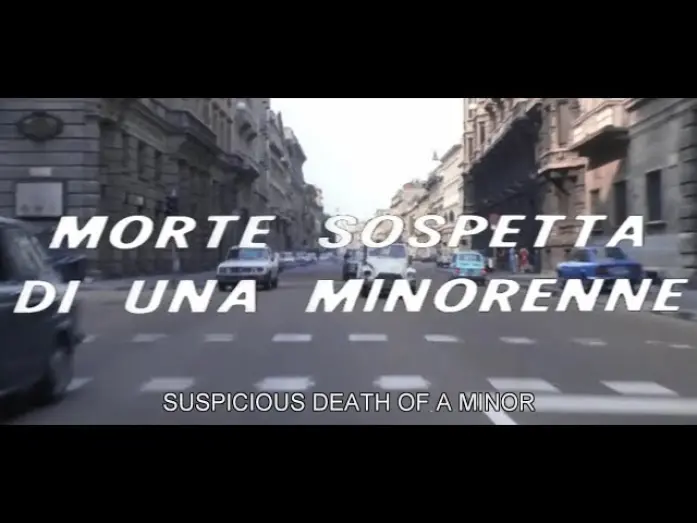 Watch film The Suspicious Death of a Minor | The Suspicious Death of a Minor Original Trailer (Sergio Martino, 1975)