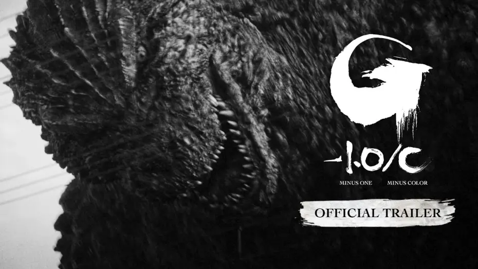 Watch film Godzilla Minus One/Minus Color | GODZILLA MINUS ONE/MINUS COLOR Official Trailer