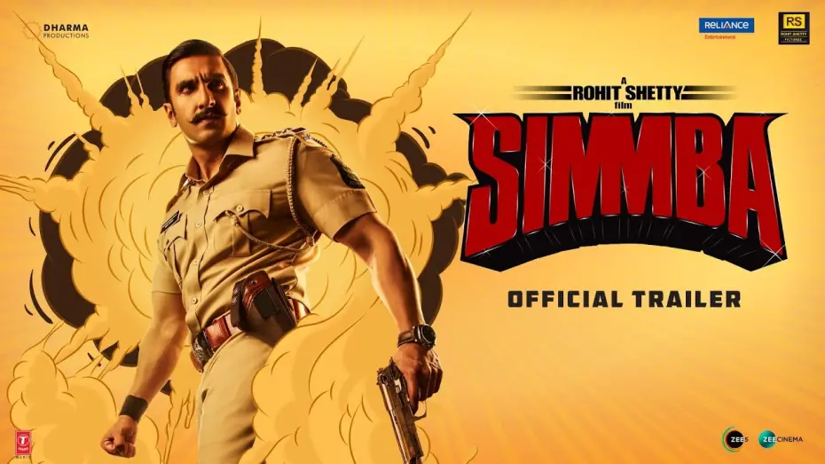 Watch film Simmba | Simmba | Official Trailer | Ranveer Singh, Sara Ali Khan, Sonu Sood | Rohit Shetty | December 28