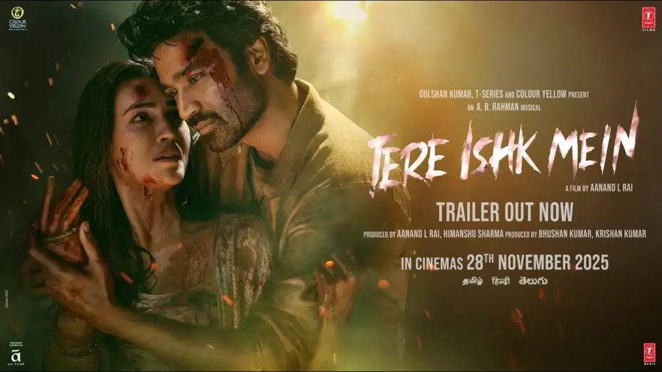 Watch film Tere Ishk Mein | Tere Ishk Mein: Trailer (Hindi) | Dhanush, Kriti S | AR Rahman | Aanand L Rai | Bhushan K | 28 Nov