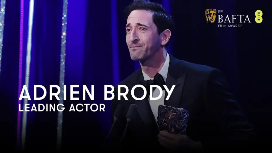 Watch film The Brutalist | Adrien Brody wins Leading Actor for his perodmance in The Brutalist as László Tóth | BAFTA