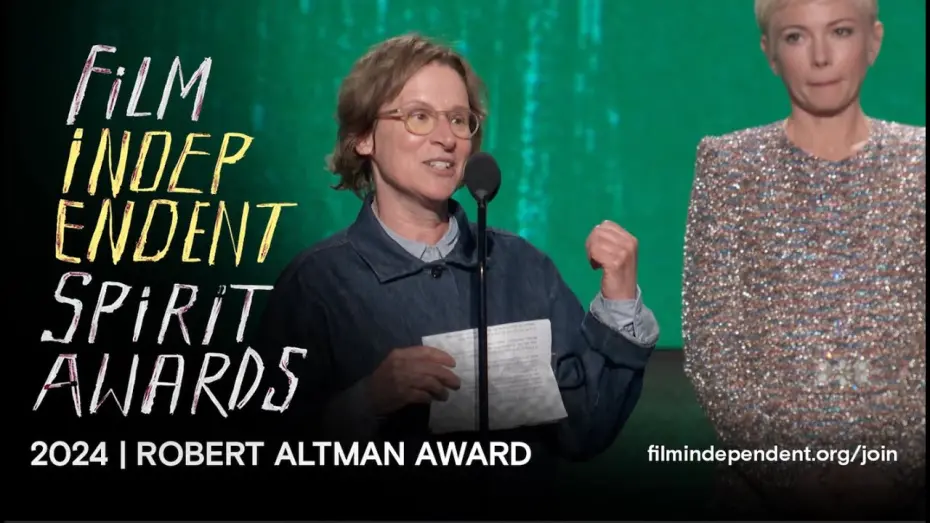 Watch film Showing Up | SHOWING UP wins the ROBERT ALTMAN AWARD at the 2024 Film Independent Spirit Awards