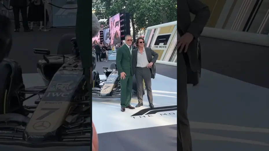 Watch film F1 | The moment Tom Cruise surprised us on the red carpet!