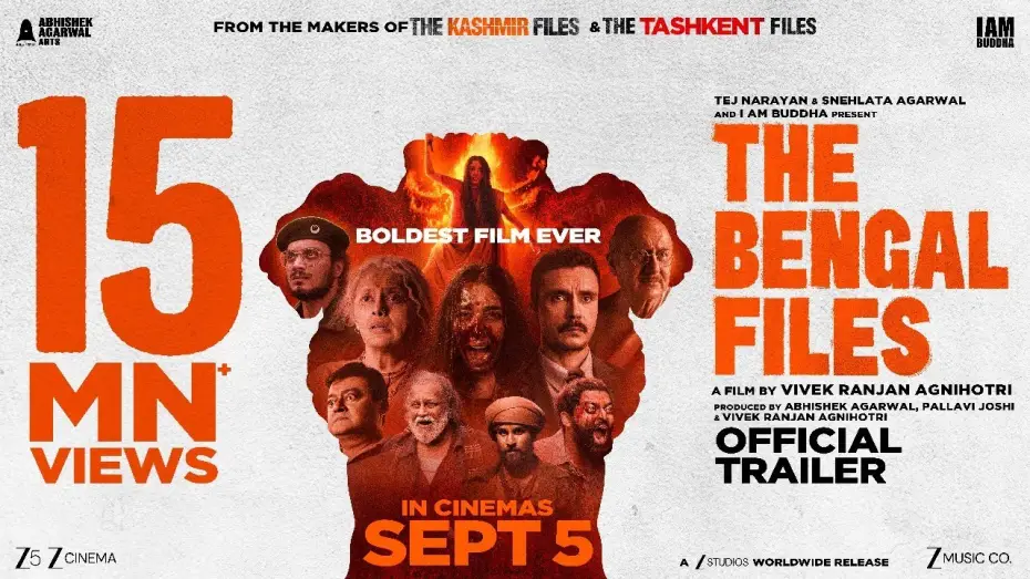 Watch film The Bengal Files: Right to Life | THE BENGAL FILES Official Trailer | Vivek Agnihotri | Abhishek A | Pallavi J | Zee Studios | 5 Sept