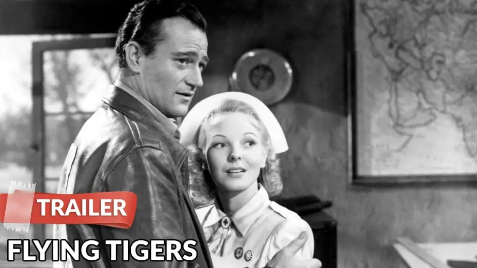 Watch film Flying Tigers | Flying Tigers 1942 Trailer HD | John Wayne | John Carroll | Anna Lee