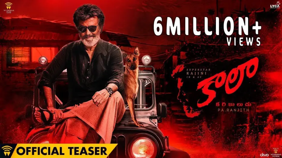 Watch film Kaala | Kaala (Telugu) - Official Teaser | Rajinikanth | Pa Ranjith | Dhanush | Santhosh Narayanan