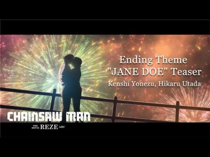 Watch film Chainsaw Man – The Movie: Reze Arc | Ending Theme "JANE DOE" Teaser
