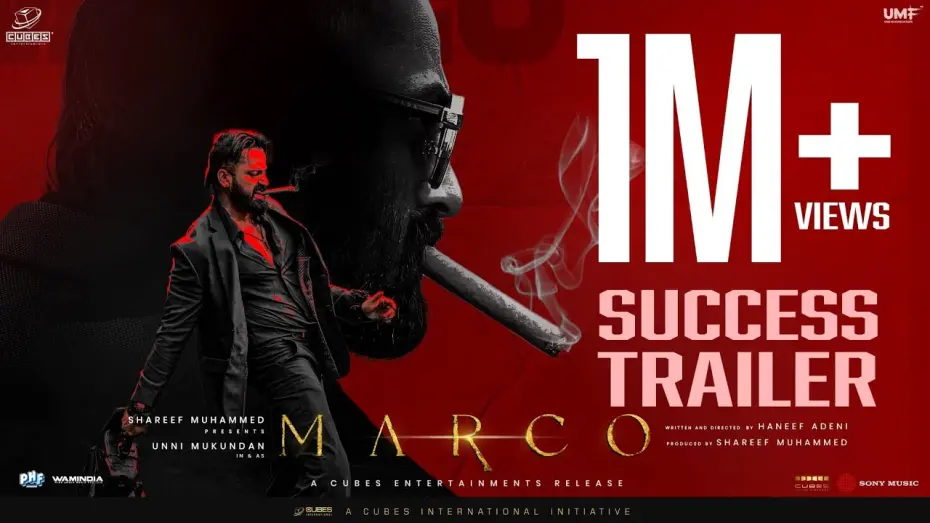 Watch film Marco | Marco -  Success Trailer | Unni Mukundan | Shareef Muhammed | Haneef Adeni | Ravi Basrur