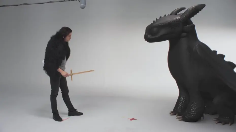 Watch film How to Train Your Dragon: The Hidden World | HOW TO TRAIN YOUR DRAGON: THE HIDDEN WORLD | Kit Harington Auditions with Toothless