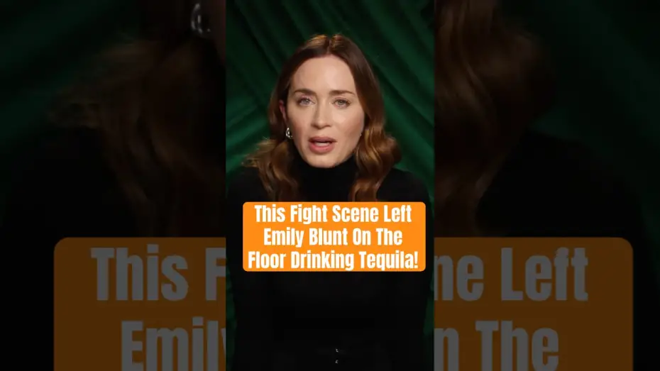 Watch film The Smashing Machine | The Fight Scene That Left Emily Blunt on the Floor Drinking Tequila