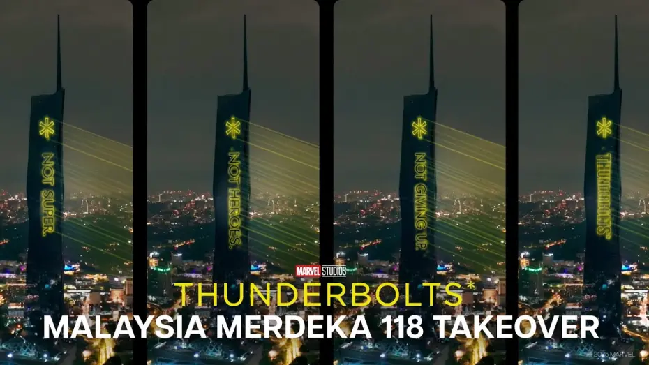 Watch film Thunderbolts | Malaysia Merdeka 118 Takeover