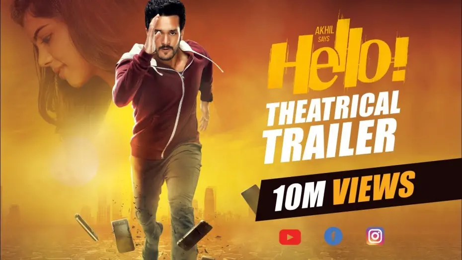 Watch film Hello! | HELLO! Trailer – Akhil Akkineni, Kalyani Priyadarshan II Vikram K Kumar II Akkineni Nagarjuna