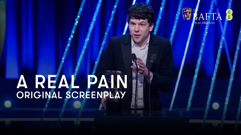 Watch film A Real Pain | A Real Pain wins the Original Screenplay BAFTA | BAFTA Film Awards 2025