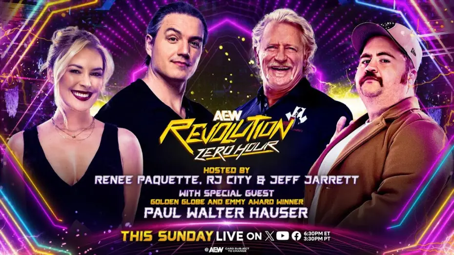 Watch film AEW Revolution: Zero Hour | Zero Hour: AEW Revolution Pre Show