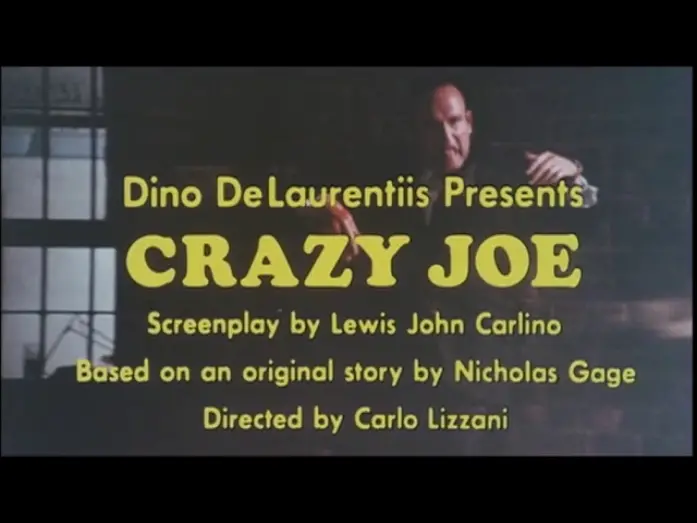 Watch film Crazy Joe | CRAZY JOE - (1974) Trailer