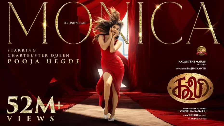 Watch film Coolie | Monica - Lyric Video| COOLIE | Superstar Rajinikanth | Sun Pictures | Lokesh | Anirudh | Pooja Hegde