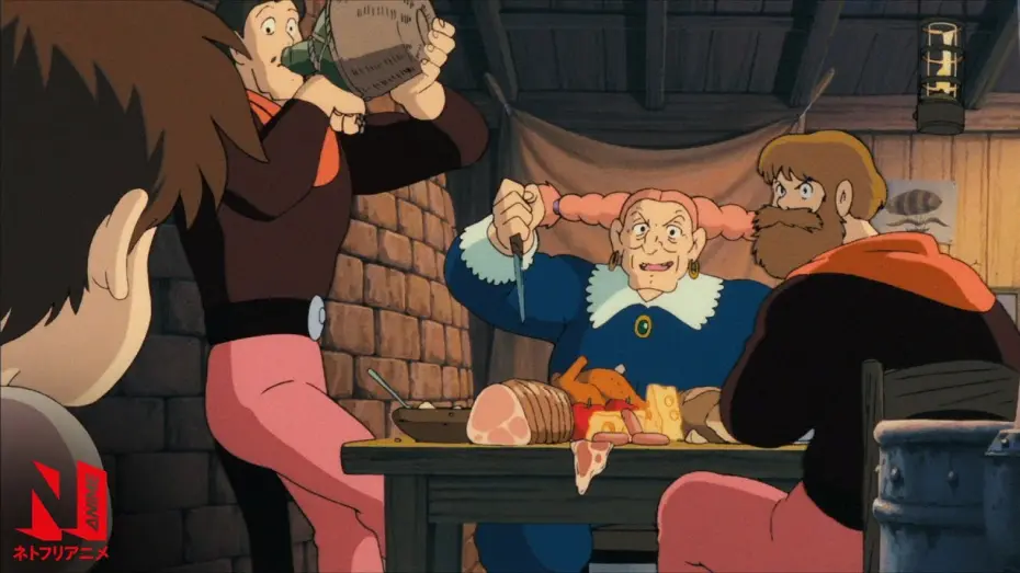 Watch film Castle in the Sky | Dola Gives Pazu a Lesson