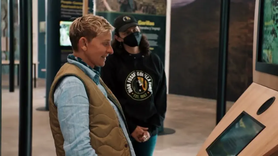 Watch film Saving the Gorillas: Ellen